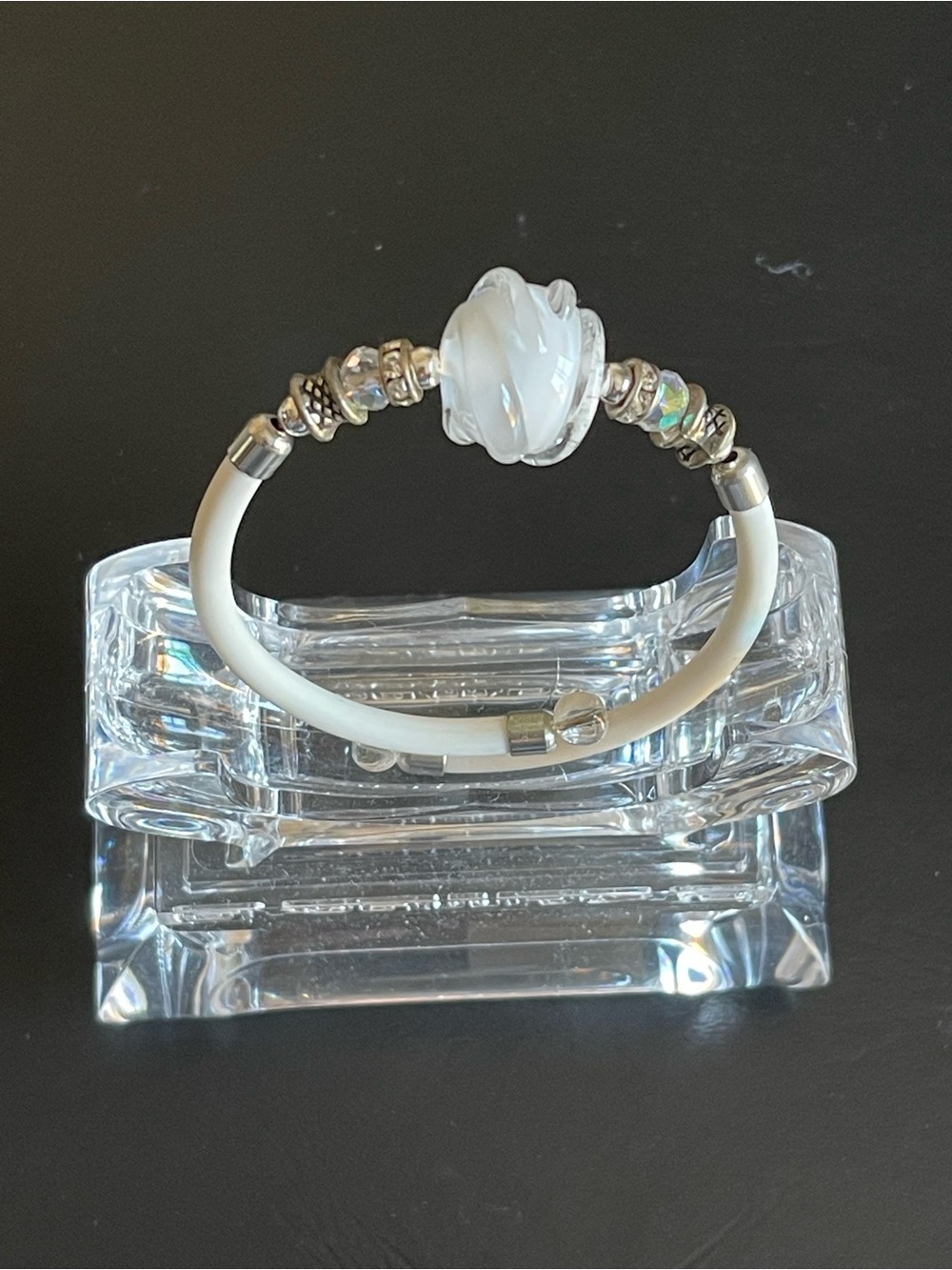 New art Glass Bead wrap Bracelet.